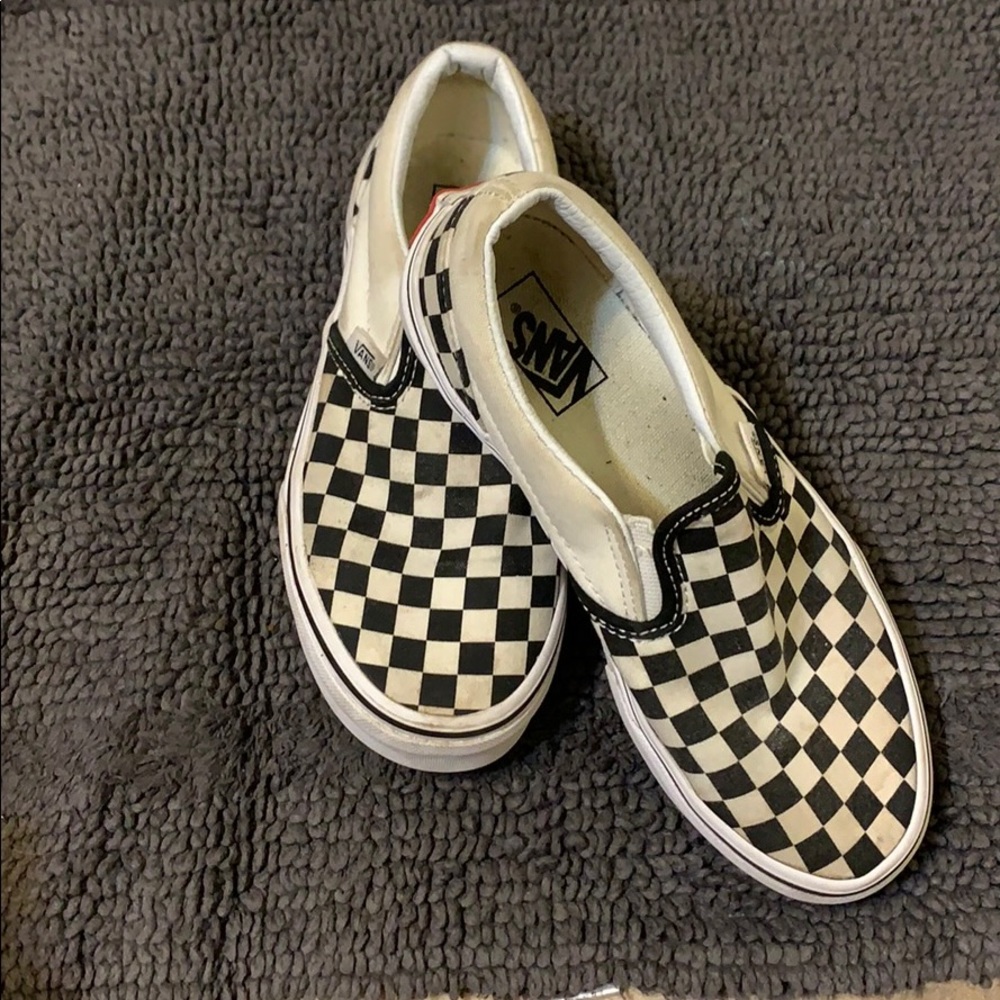 Checkered Vans